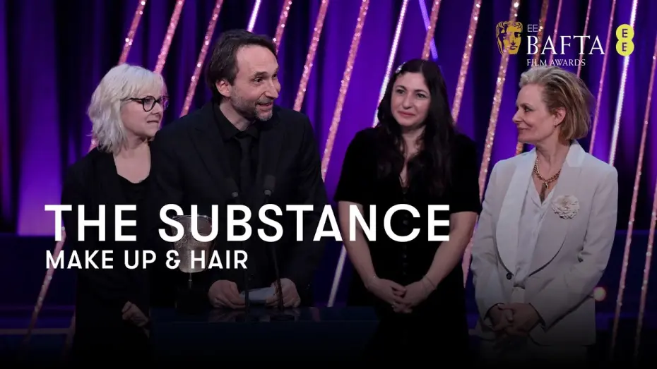 Watch film The Substance | The Substance respected the balance and wins Make Up and Hair | BAFTA Film Awards 2025