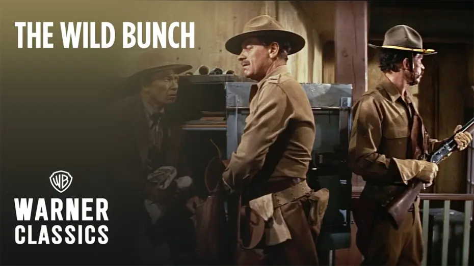 Watch film The Wild Bunch | Opening Railroad Office Robbery