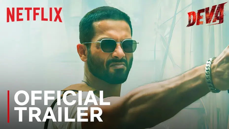 Watch film Deva | Deva | Official Trailer | Shahid Kapoor, Pooja Hegde, Kubbra Sait | Netflix India