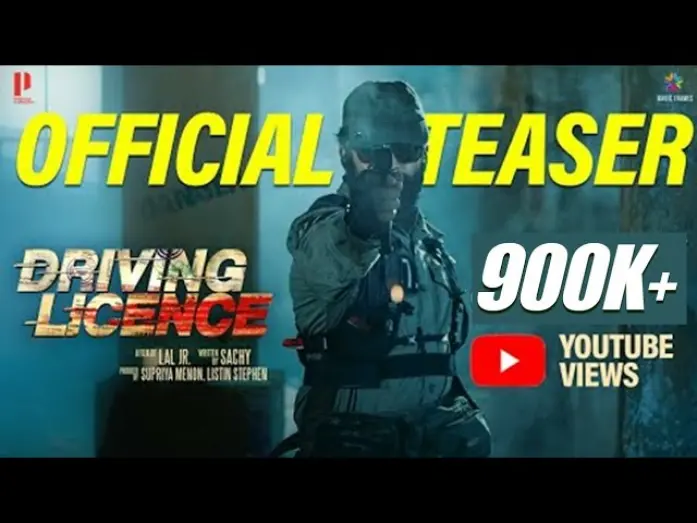 Watch film Driving Licence | Driving Licence Official Teaser | Prithviraj Sukumaran | Sachy | Lal Jr