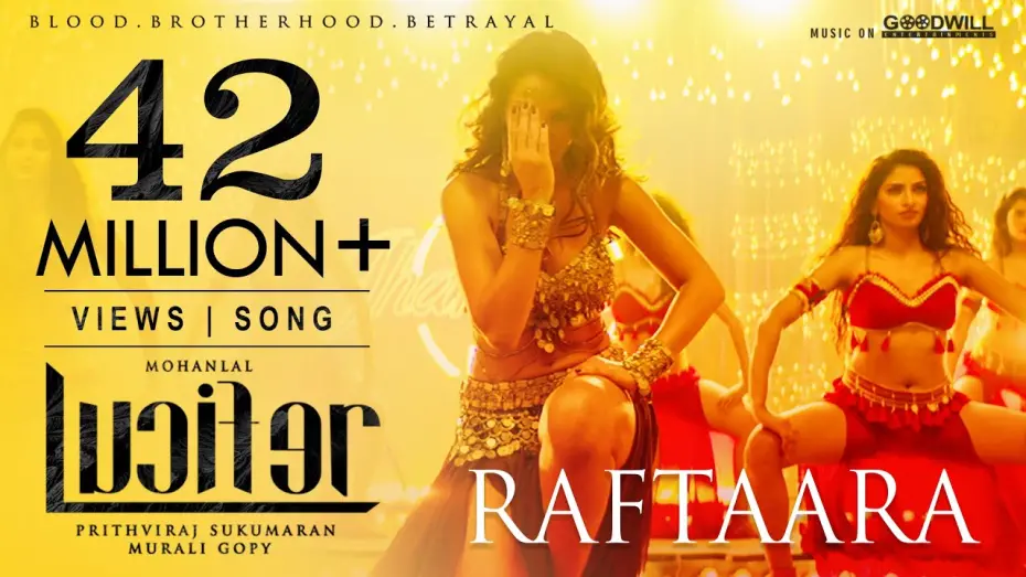 Watch film Lucifer | Lucifer Video Song | Raftaara | Mohanlal | Prithviraj | Deepak Dev | Jyotsna | Waluscha De Sousa