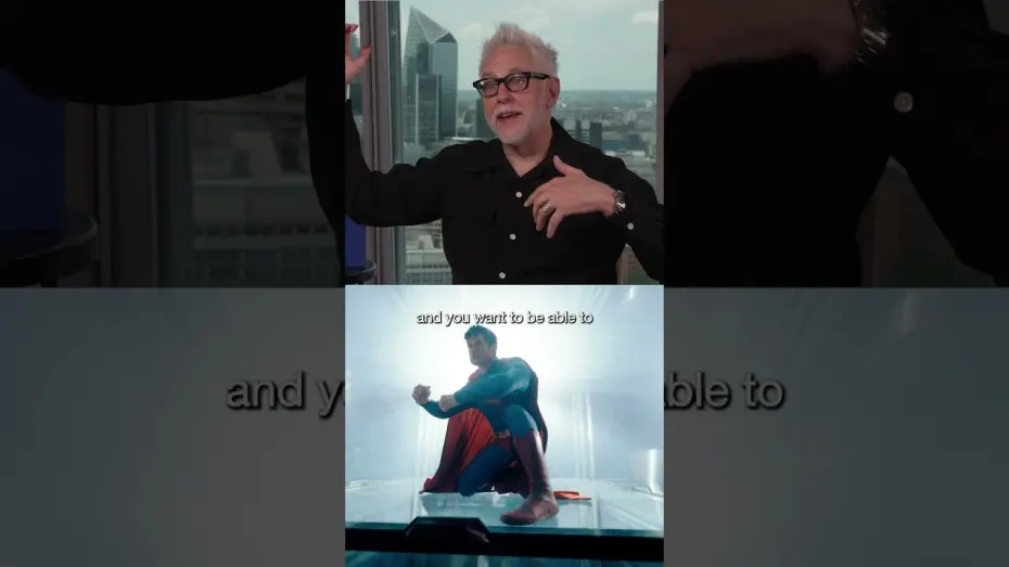 Watch film Superman: Legacy | James Gunn on why Superman needs to be seen on the biggest screen possible