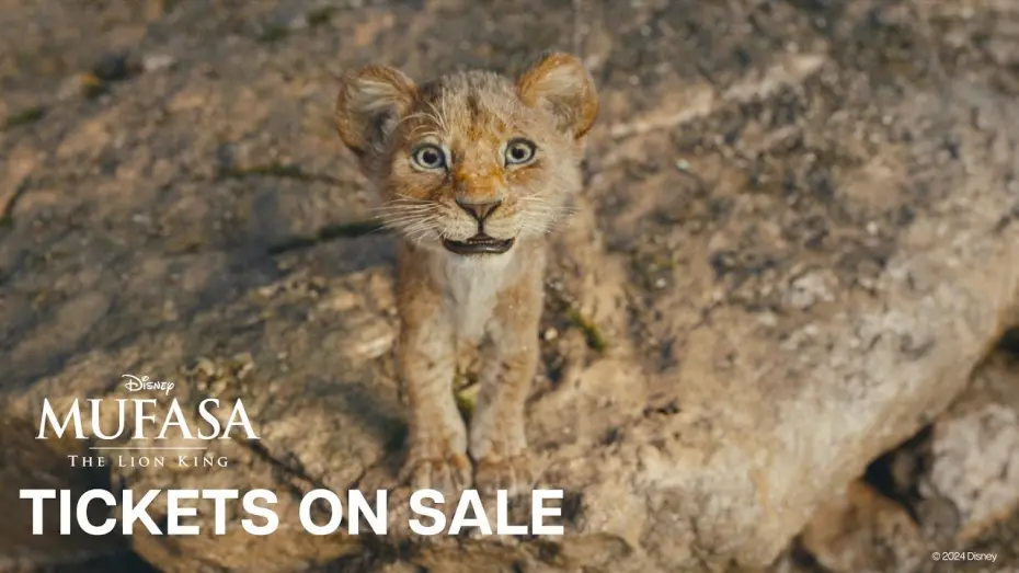 Watch film Mufasa: The Lion King | Tickets On Sale