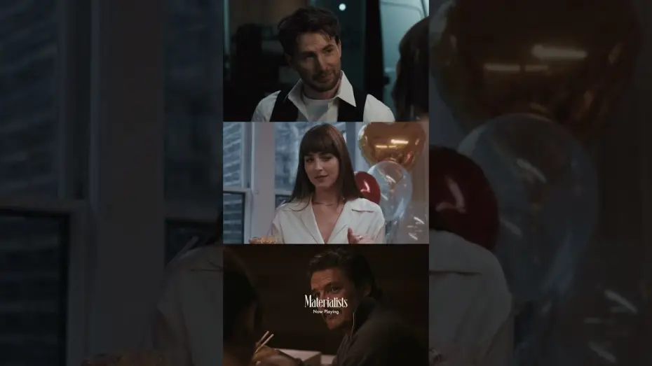 Watch film Materialists | Materialists is "a rom-com for a new generation” (Elle UK)