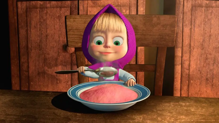 Watch film Masha and the Bear - To the Cinema | Маша и Медведь (Masha and The Bear) - Маша плюс каша (17 Серия)