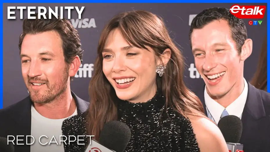 Watch film Eternity | Callum Turner wants to be with Dua Lipa forever & Elizabeth Olsen HATES rollercoasters | TIFF