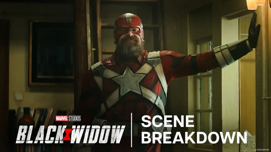 Watch film Black Widow | David Harbor as Red Guardian - Behind-the-Scenes Commentary with Casting Director Sarah Halley Finn