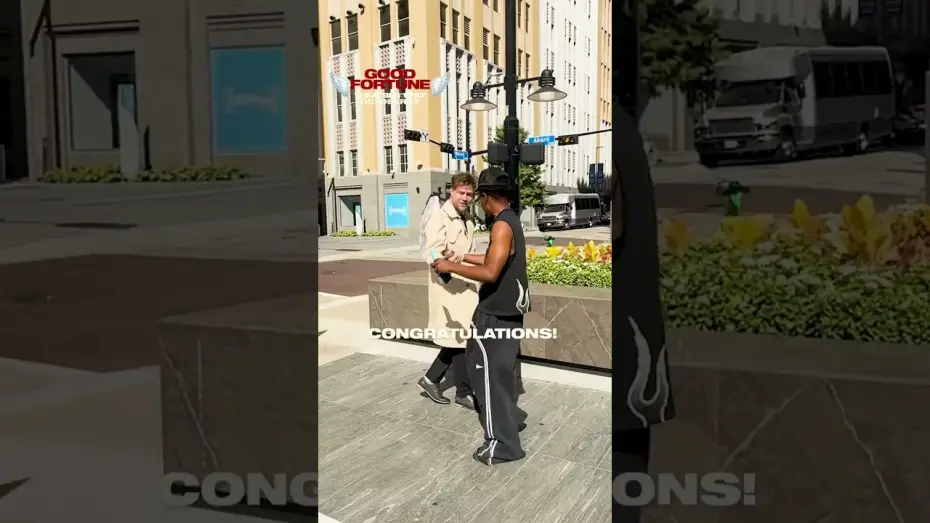 Watch film Good Fortune | Dallas, you’ve been blessed. UP NEXT: LOS ANGELES.