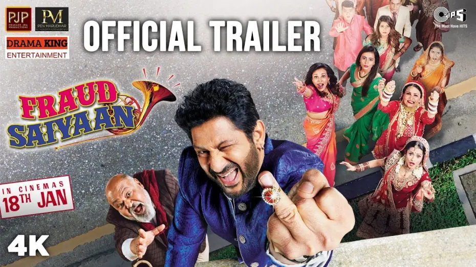 Watch film Fraud Saiyaan | Fraud Saiyaan Official Trailer | Arshad Warsi, Saurabh Shukla, Elli AvrRam, Sara Loren | 18 Jan 2019