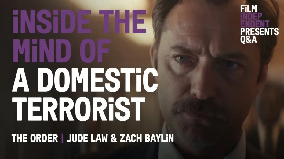 Watch film The Order | Jude Law Gets Inside the Mind of a Domestic Terrorist | The Order Q&A