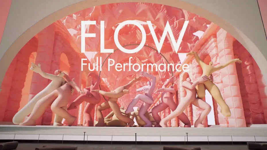 Watch film FLOW | Public Media Art &ldquo;FLOW&rdquo; Full Performance | Outernet London