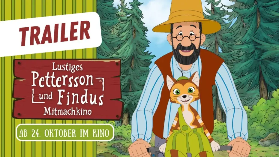 Watch film Lustiges Pettersson und Findus Mitmachkino | Pettersson und Findus - Das lustige Mitmachkino im Oktober (OFFIZIELLER TRAILER)