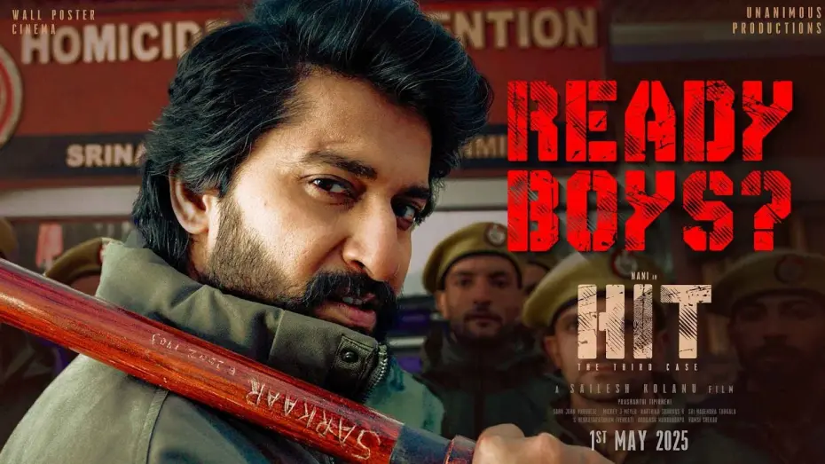 Watch film HIT: The Third Case | Ready boys? | HIT 3 Teaser on Feb 24th | Nani | Sailesh Kolanu | Srinidhi Shetty