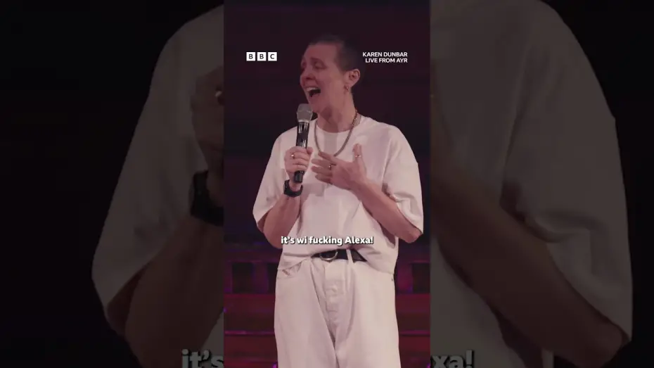 Watch film Karen Dunbar Live from Ayr | &ldquo;Don&rsquo;t gie me yer snash, Alexa!&rdquo; #bbciplayer #karendunbar
