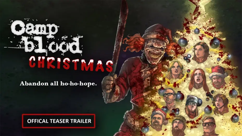 Watch film Camp Blood Christmas | CAMP BLOOD CHRISTMAS | Official Teaser | Future Video | Horror Comedy | Clown terrorizes Xmas