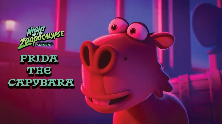 Watch film Night of the Zoopocalypse | Frida the Capybara Vibes to the Viral Capybara Song