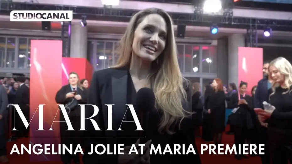 Watch film Maria | Angelina Jolie at the MARIA premiere - London Film Festival