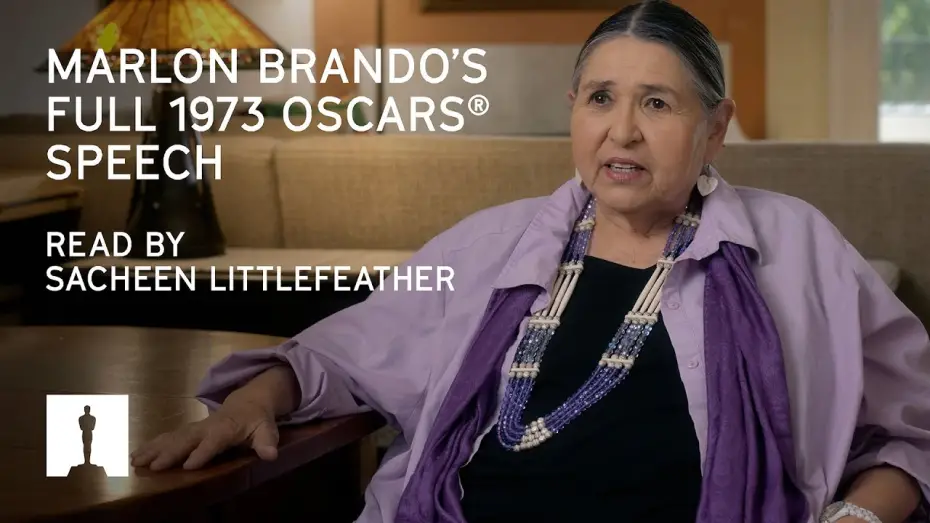 Watch film The Godfather | Sacheen Littlefeather Reads Marlon Brando&rsquo;s Full 1973 Oscars&reg; Speech