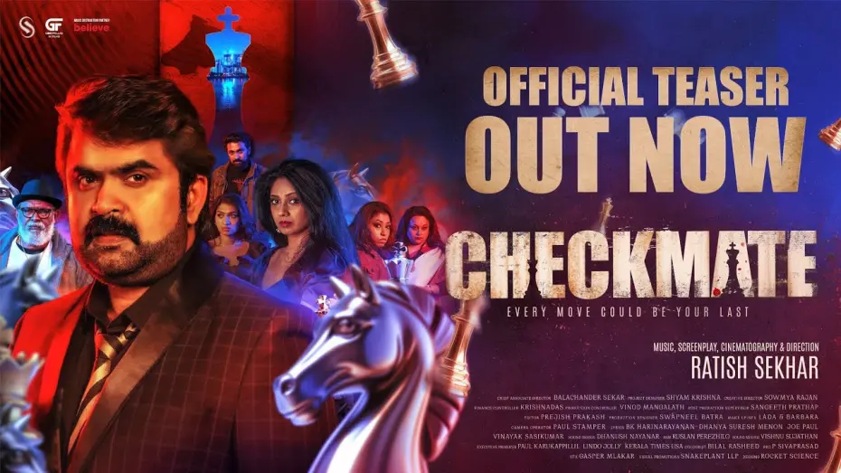 Watch film Checkmate | Checkmate Official Teaser | Malayalam | Anoop Menon | Lal | Ratish Sekhar
