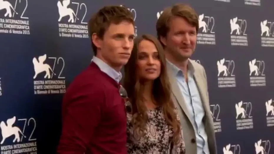 Watch film The Danish Girl | Venice Film Festival - Eddie Redmayne, Alicia Vikander and Tom Hooper