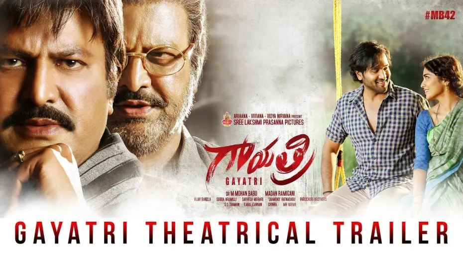 Watch film Gayatri | Gayatri Theatrical Trailer | Dr.M Mohan Babu | Vishnu Manchu | Shriya | Anasuya | #PowerOfGayatri