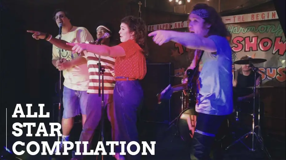 Watch film Electric Jesus | Every time the EJ cast sang "All Star" on set | Electric Jesus BTS