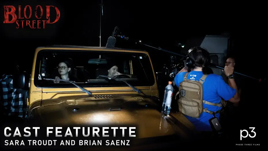 Watch film BLOOD STREET | "Behind the Scenes with Blood Street Stars Sara Troudt & Brian Saenz" | Cast Featurette