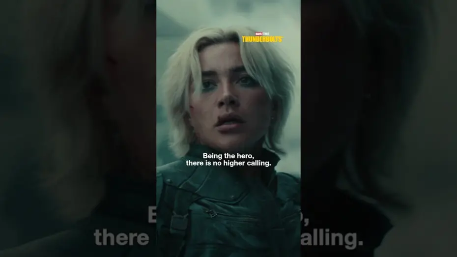 Watch film Thunderbolts | “Being the hero, there is no higher calling.”