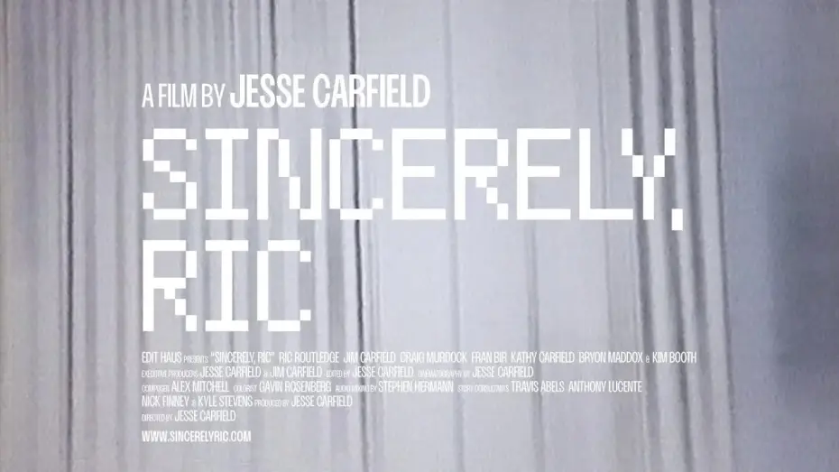 Watch film Sincerely, Ric | Sincerely, Ric - Trailer