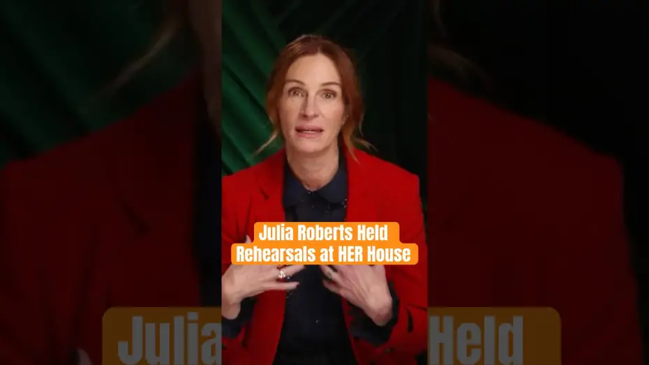 Watch film After the Hunt | Julia Roberts Turned Her HOUSE Into A Rehearsal Room!