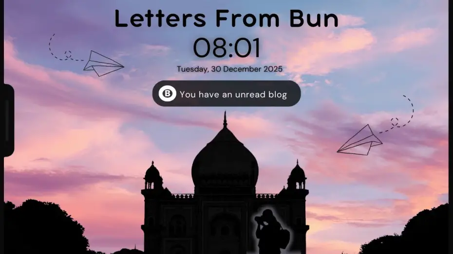 Watch film Letters From Bun | Letters From Bun