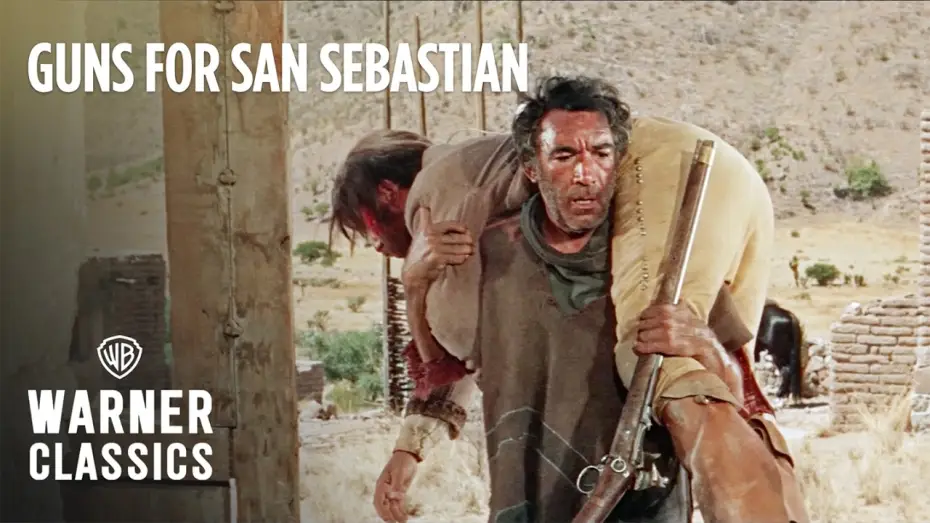 Watch film Guns for San Sebastian | When He Stops Breathing, You Will Too