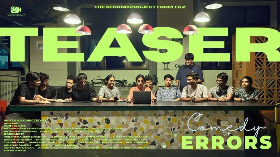 Watch film Comedy of Errors | Comedy Of Errors (Short Film) | Teaser | Batch 24 | IISER TVM | May 15