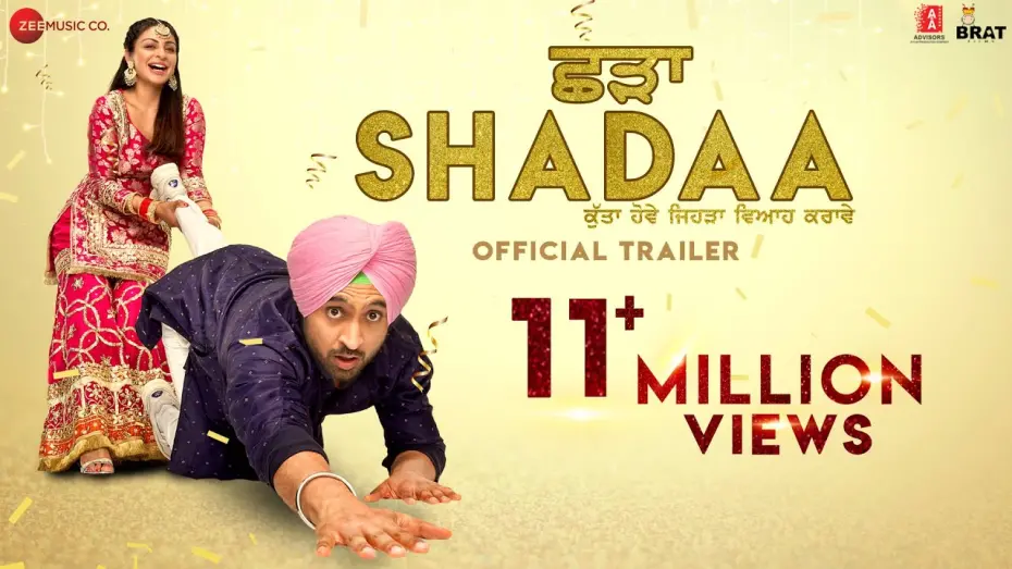 Watch film Shadaa | SHADAA (Official Trailer) | Diljit Dosanjh | Neeru Bajwa | 21st June | Punjabi Movie 2019