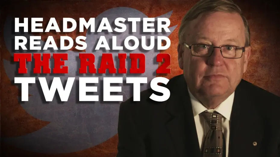 Watch film The Raid 2 | Headmaster Reads THE RAID 2 Tweets