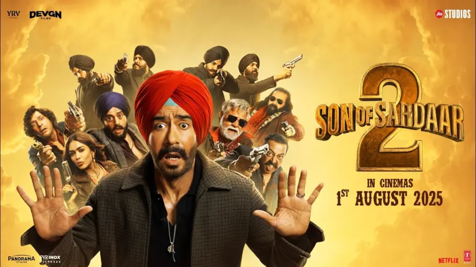 Watch film Son Of Sardaar 2 | Son Of Sardaar 2 - OFFICIAL TRAILER | Ajay Devgn & Mrunal Thakur | Vijay Kumar Arora | 25th July