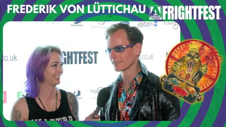 Watch film Dawn Breaks Behind the Eyes | Red Carpet with Frederik Von Lüttichau - Dawn Breaks Behind Her Eyes, FrightFest 2021