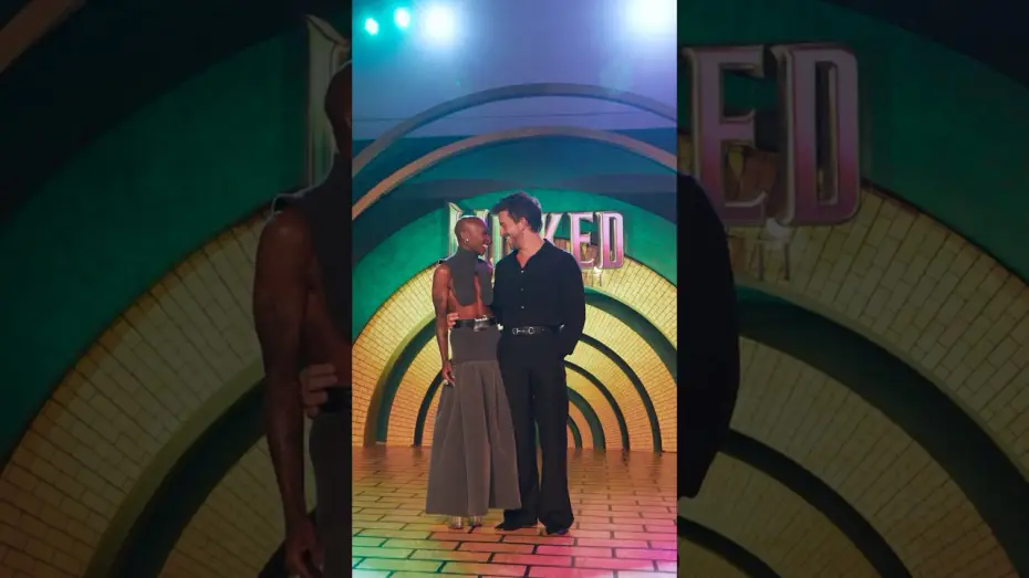Watch film Wicked Part Two | Cynthia Erivo and Jonathan Bailey brought the magic to S&atilde;o Paulo!