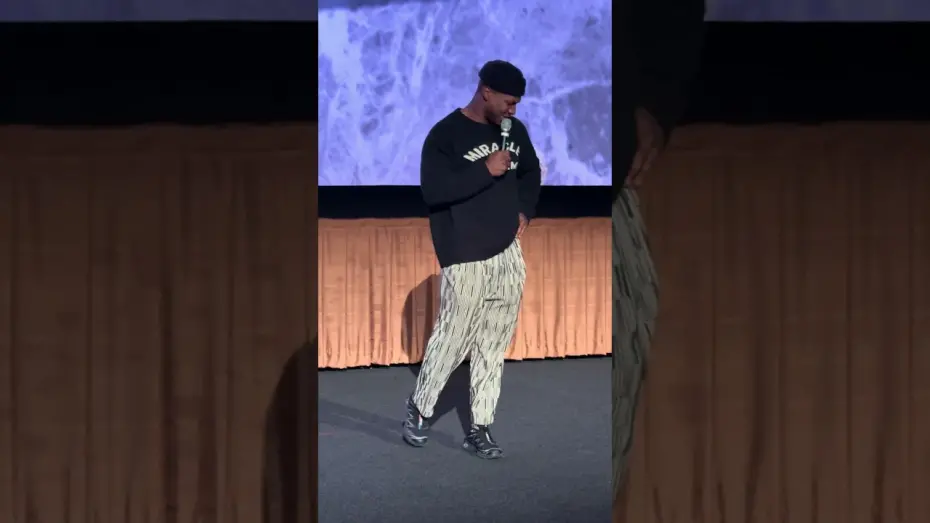 Watch film Magazine Dreams | Jonathan Majors introduction at AMC Screen Unseen early sneak preview of Magazine Dreams