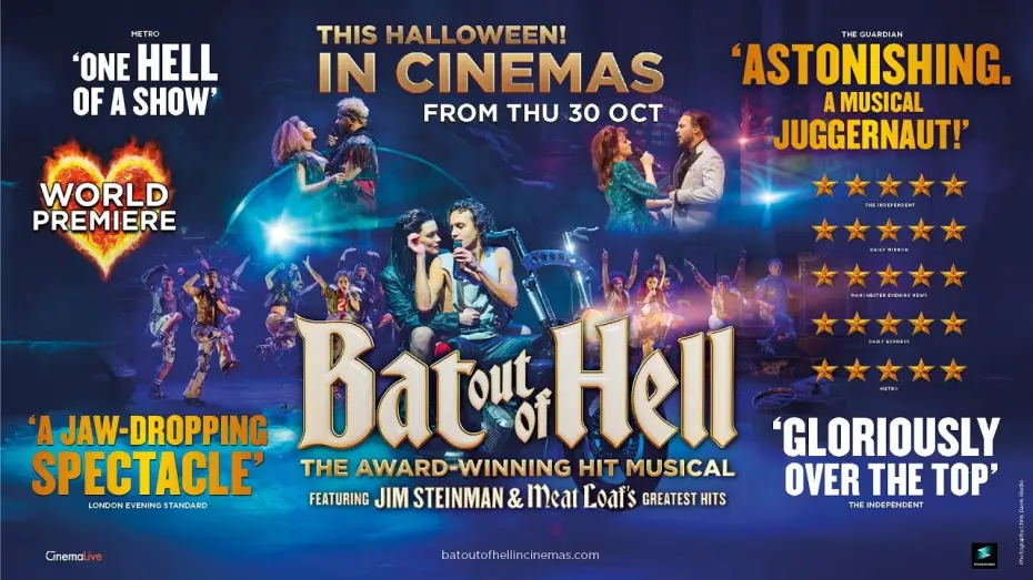 Watch film Bat Out of Hell: The Musical | Bat Out of Hell The Musical - In UK & Irish Cinemas from Thursday 30th Oct 2025