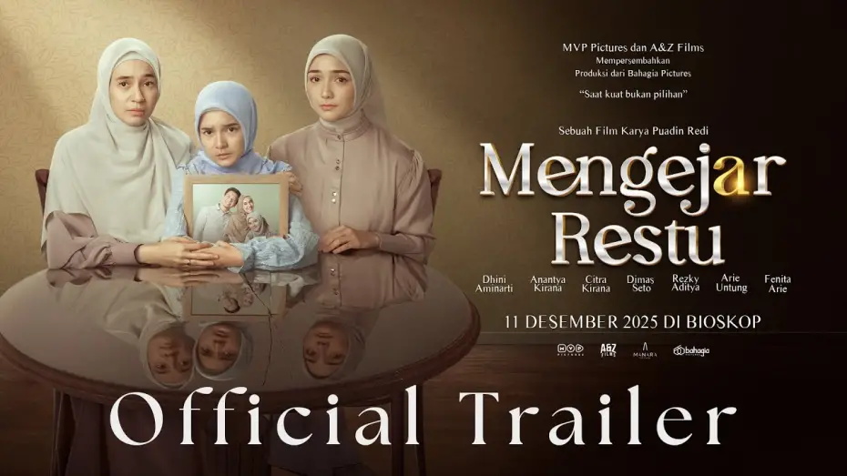 Watch film Mengejar Restu | Chasing Restu - Official Trailer | December 11, 2025 in Theaters