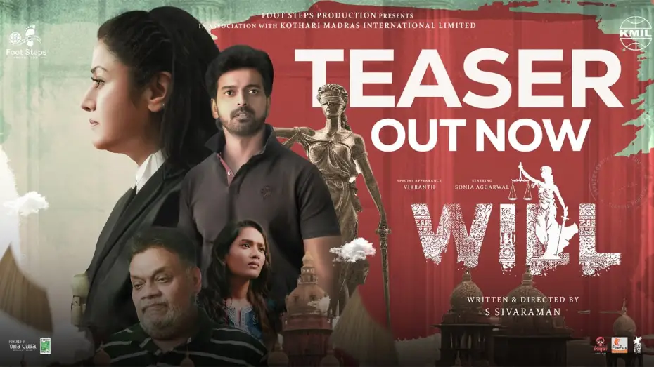Watch film Will | Will - Tamil Movie Teaser | Vikranth | Sonia Agarwal | S.Sivaraman | Saurabh Aggarwal | Foot Steps