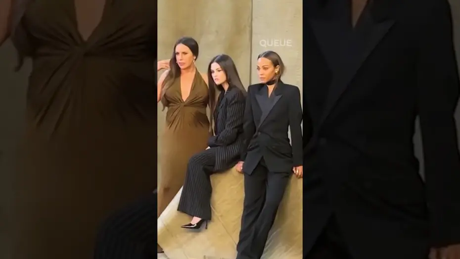 Watch film Emilia Pérez | #EmiliaPerez stars, Karla Sofía Gascón, Zoe Saldaña and Selena Gomez BTS Photoshoot