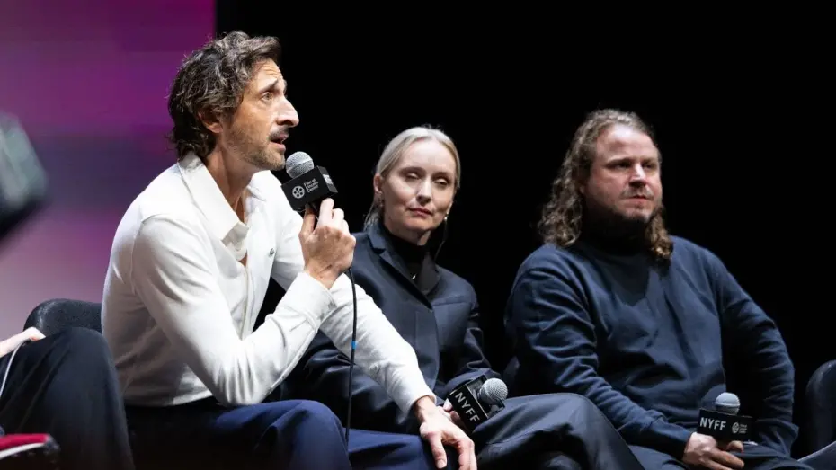 Watch film The Brutalist | Brady Corbet, Mona Fastvold, Adrien Brody, Felicity Jones, and More on The Brutalist