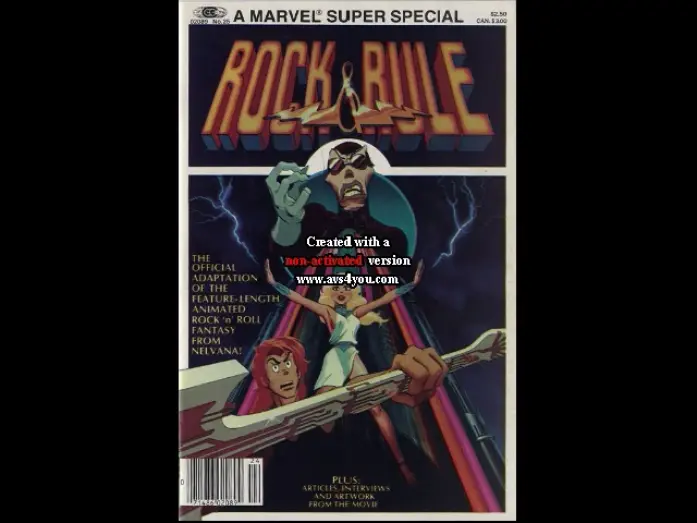 Watch film Rock & Rule | Rock & Rule Soundtrack 08 Hot Dogs & Sushi Melleny Brown