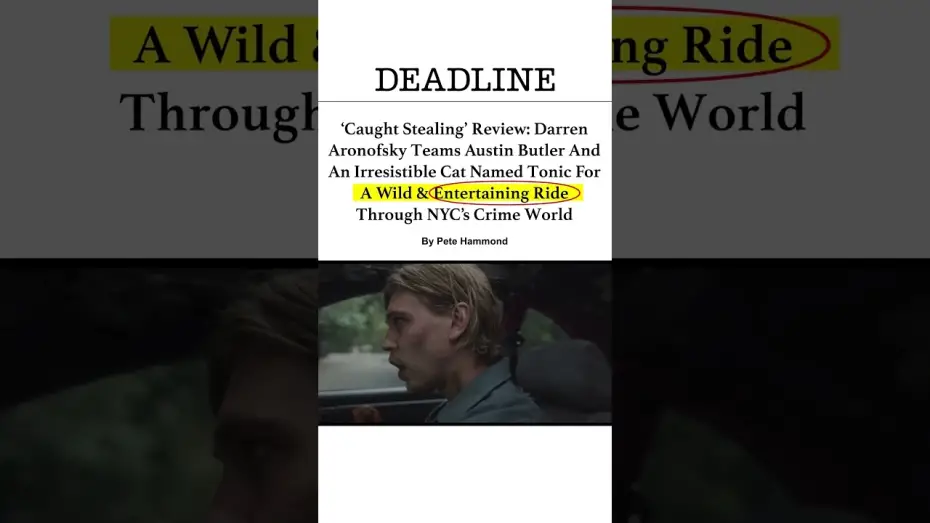 Watch film Caught Stealing | In Cinemas Sept 10