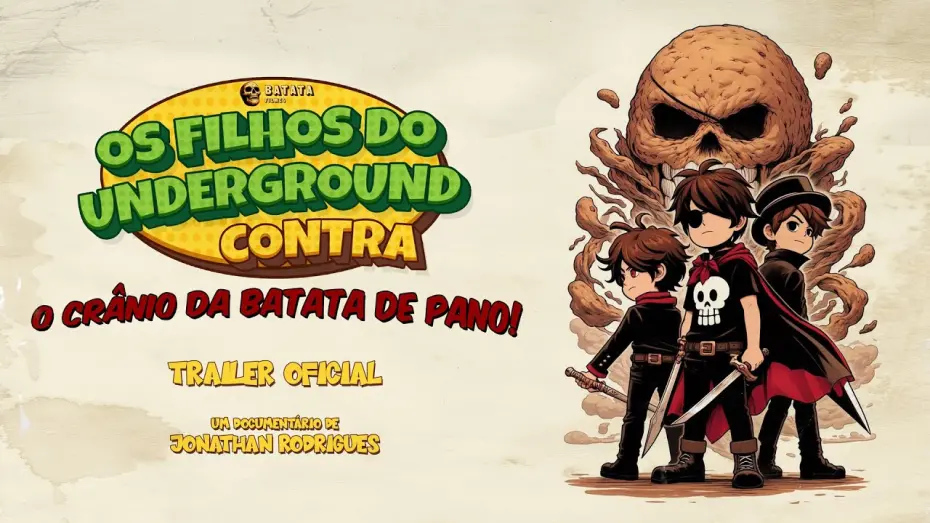 Watch film The Underground Children vs. The Rag Potato Skull | Os Filhos do Underground Contra o Crânio da Batata de Pano - Trailer Oficial