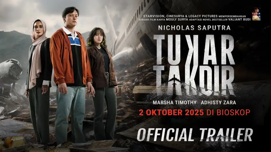 Watch film Tukar Takdir | 𝐓𝐔𝐊𝐀𝐑 𝐓𝐀𝐊𝐃𝐈𝐑 - 𝘖𝘍𝘍𝘐𝘊𝘐𝘈𝘓 𝘛𝘙𝘈𝘐𝘓𝘌𝘙