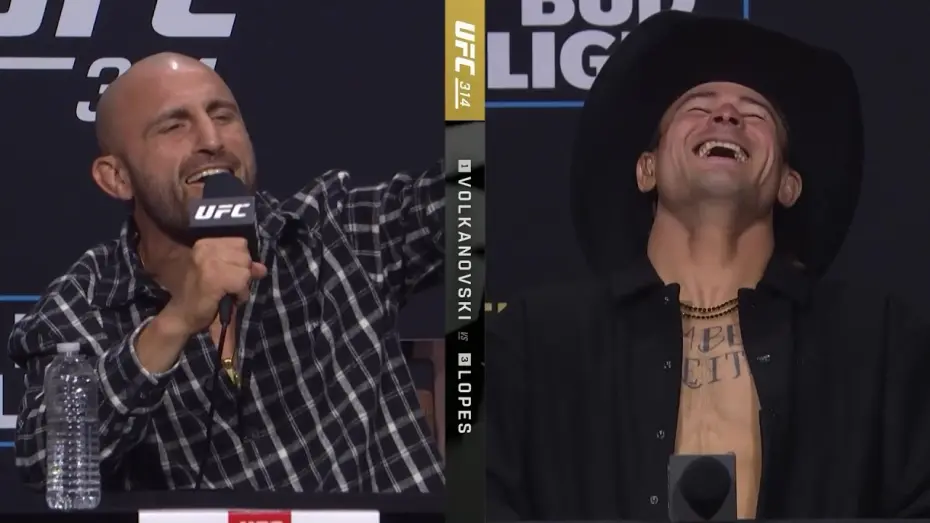 Watch film UFC 314: Volkanovski vs. Lopes | UFC 314: Пресс-конференция