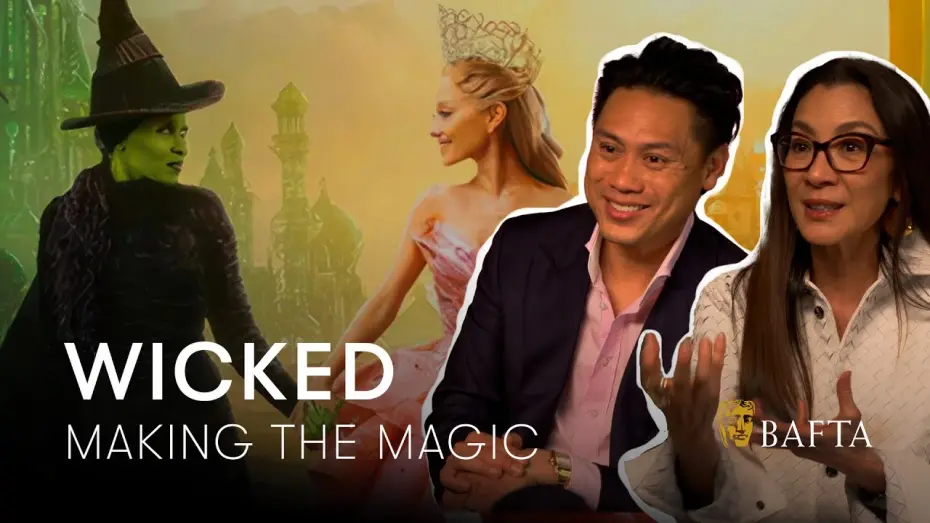 Watch film Wicked | Jon M. Chu "Wicked needed a part two" & How Cynthia Erivo supported Michelle Yeoh